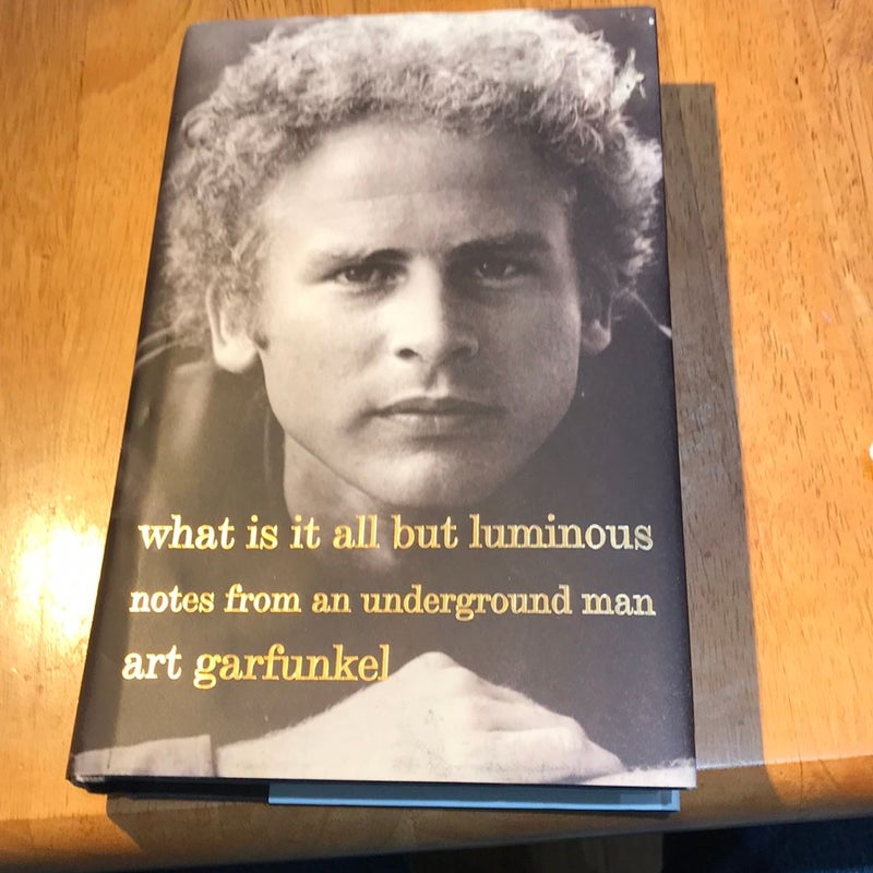 First edition* What Is It All but Luminous