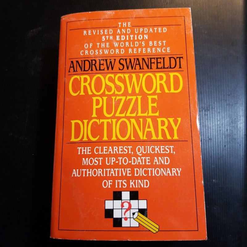 Crossword Puzzle Dictionary