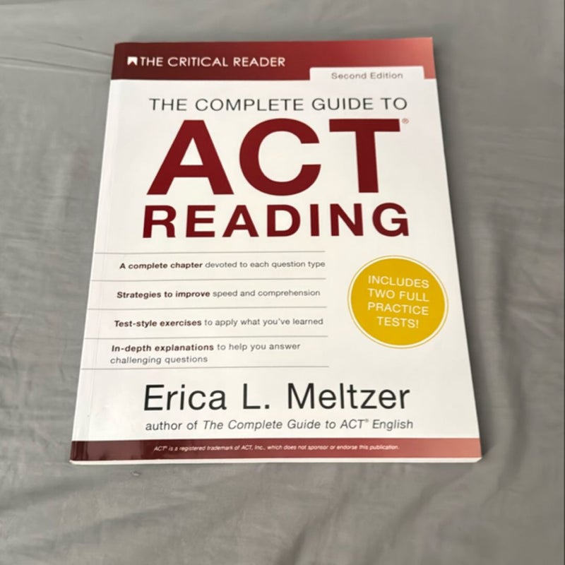 The Complete Guide to ACT Reading, 2nd Edition