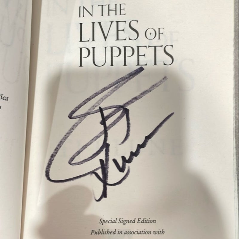 SIGNED ILLUMICRATE In the Lives of Puppets