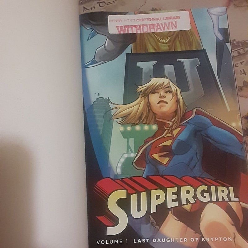 Supergirl Being Super / Last Daughter of Krypton tpb lot 