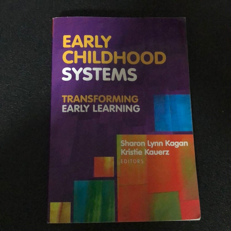 Early Childhood Systems