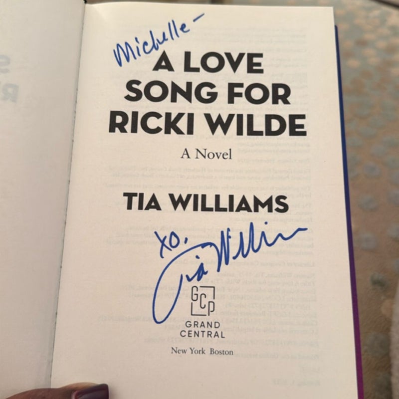 A Love Song for Ricki Wilde
