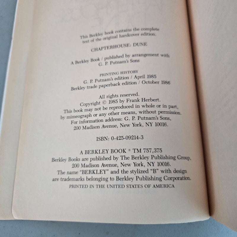 Chapterhouse Dune