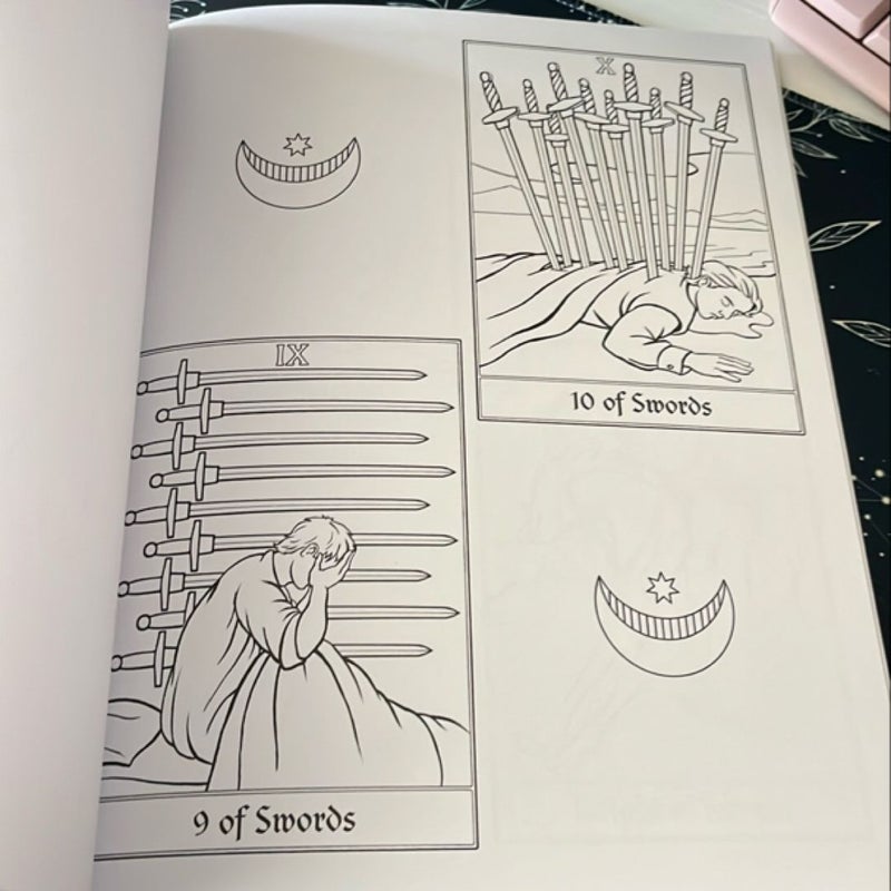 The Tarot Coloring Book