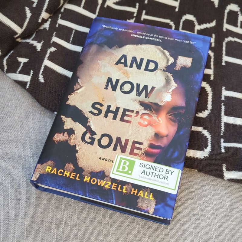 And Now She's Gone - Signed Copy
