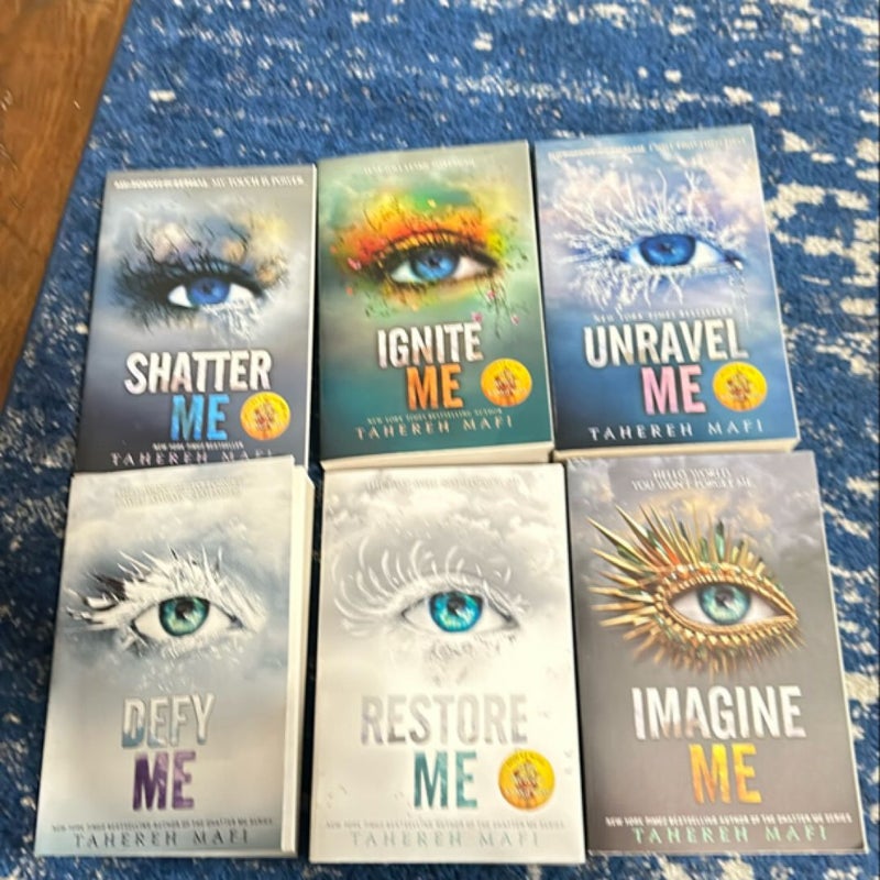 Shatter Me whole series 