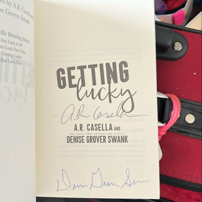 Getting Lucky signed 