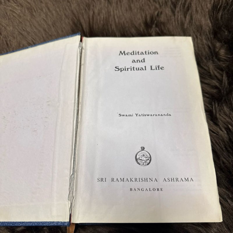 Meditation and Spiritual Life