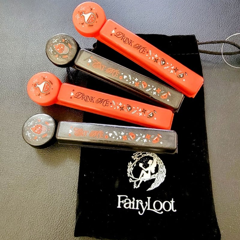 Fairyloot Alice in Wonderland Bag Clips