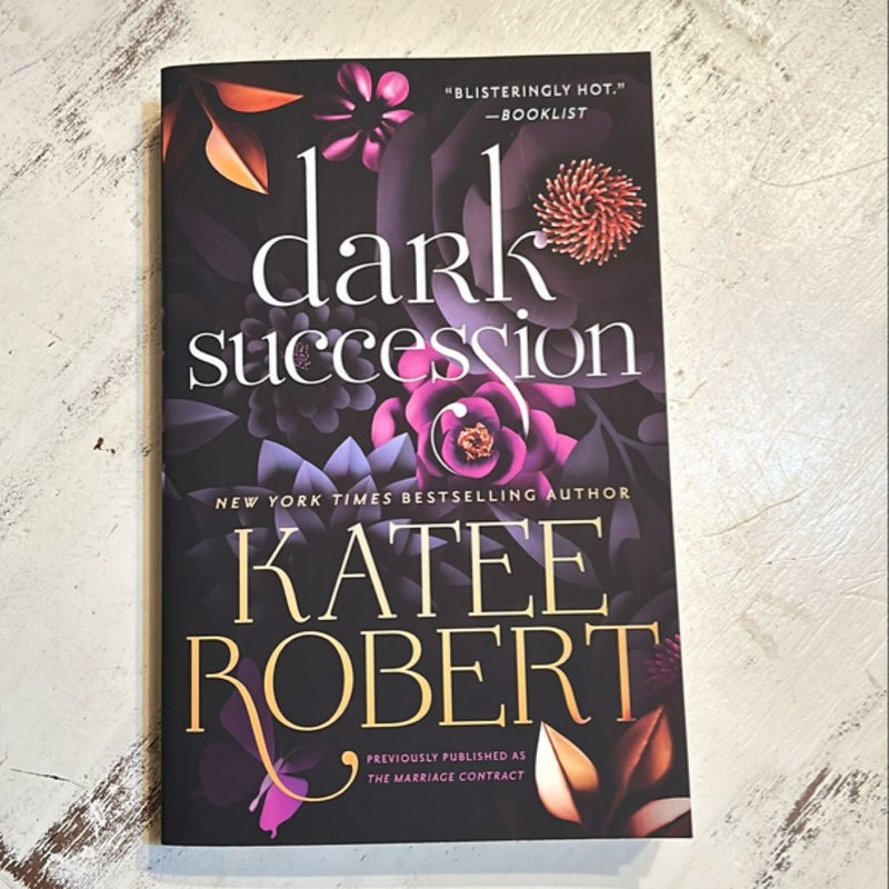 Dark Succession (previously Published As the Marriage Contract)