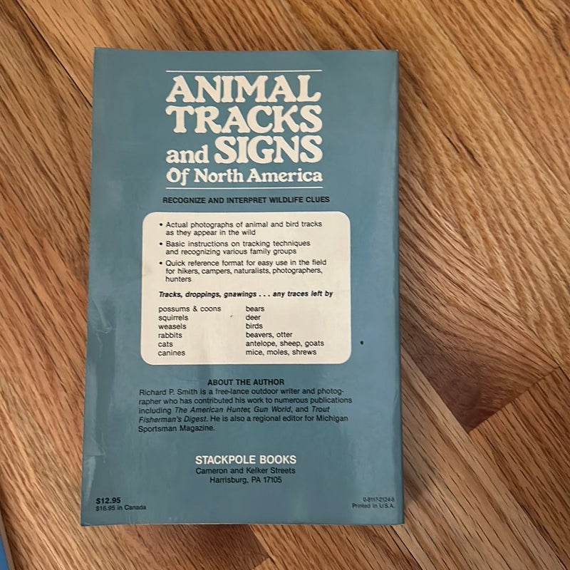 Animal Tracks and Signs of North America