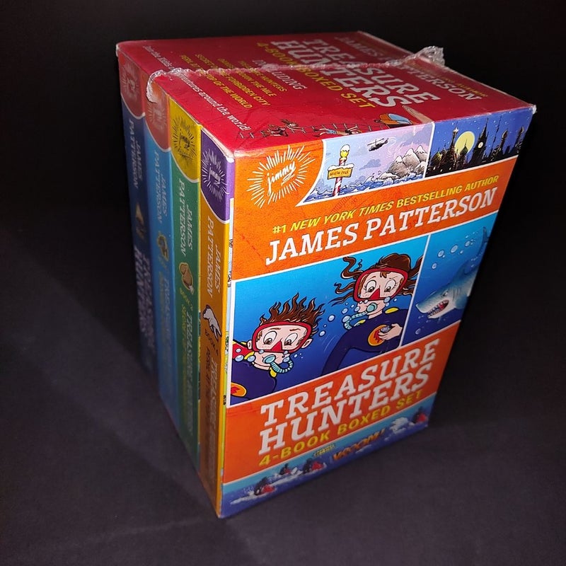 Treasure Hunters 4-book boxed set