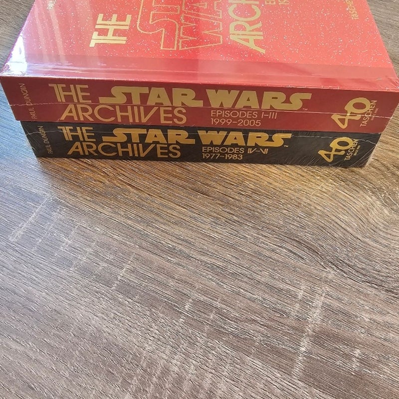 The Star Wars Archives 40th Anniversary Complete Hardcover Set Sealed 