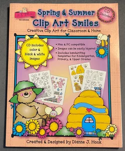 Spring and Summer Clip Art Smiles