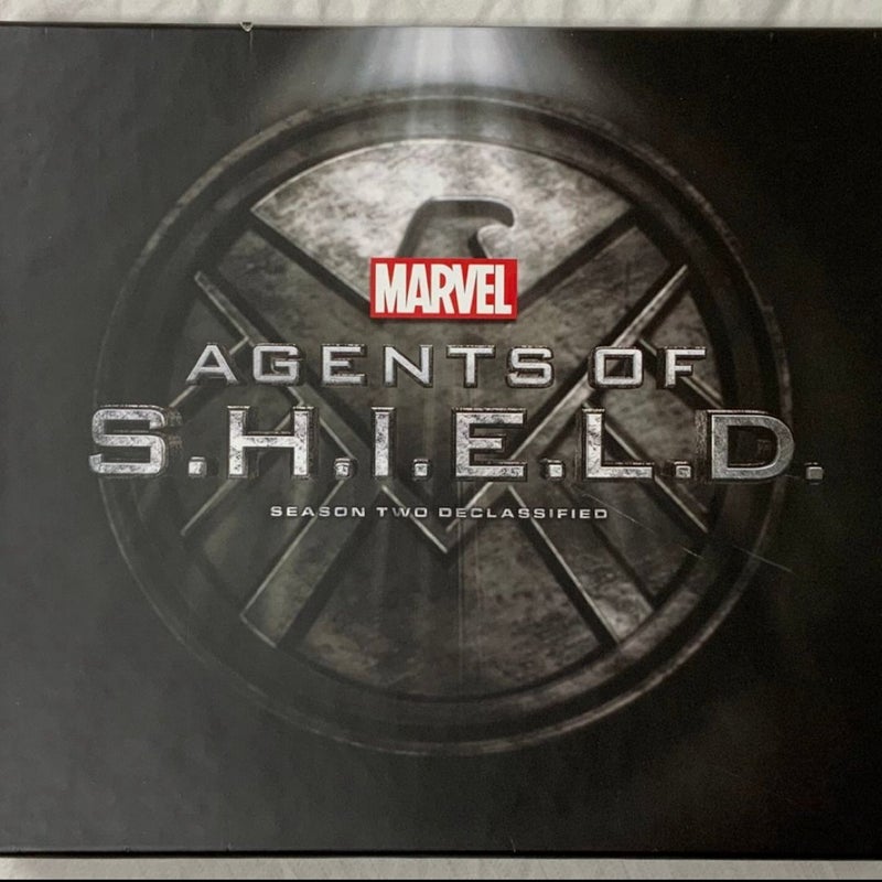 Marvel's Agents of Shield Season Two Declassified Hardcover Book With Slipcase