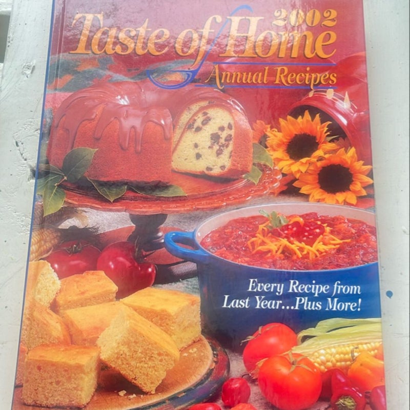 Taste of Home Annual Recipes 2002