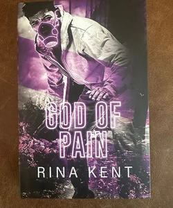 God of Pain By Rina Kent signed baddies book box special edition