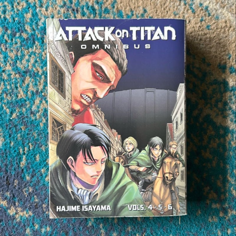 Attack on Titan Omnibus 2 (Vol. 4-6)