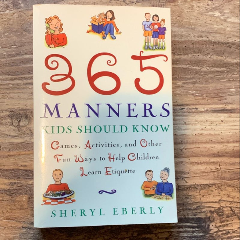 365 Manners Kids Should Know