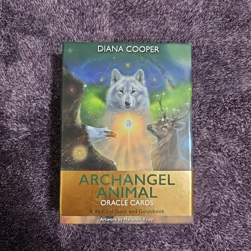 Archangel Animal Oracle Cards by Diana Cooper, Hardcover | Pangobooks