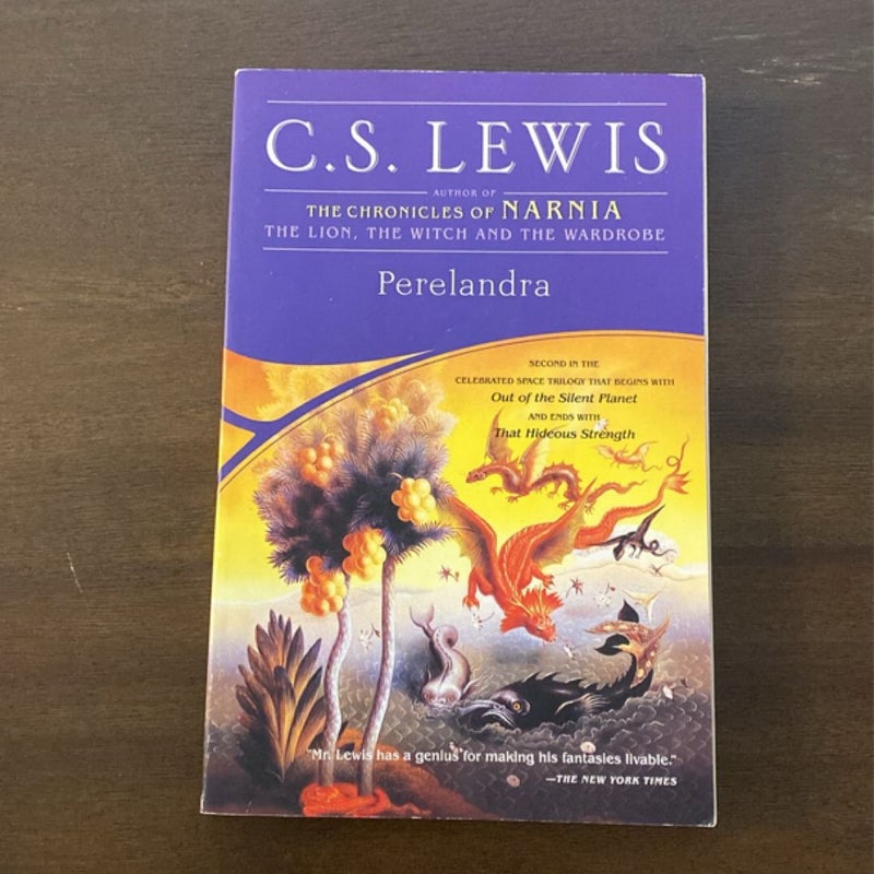 C.S. Lewis’s Perelandra (2003) and The Screwtape Letters (2000) Paperback Bundle