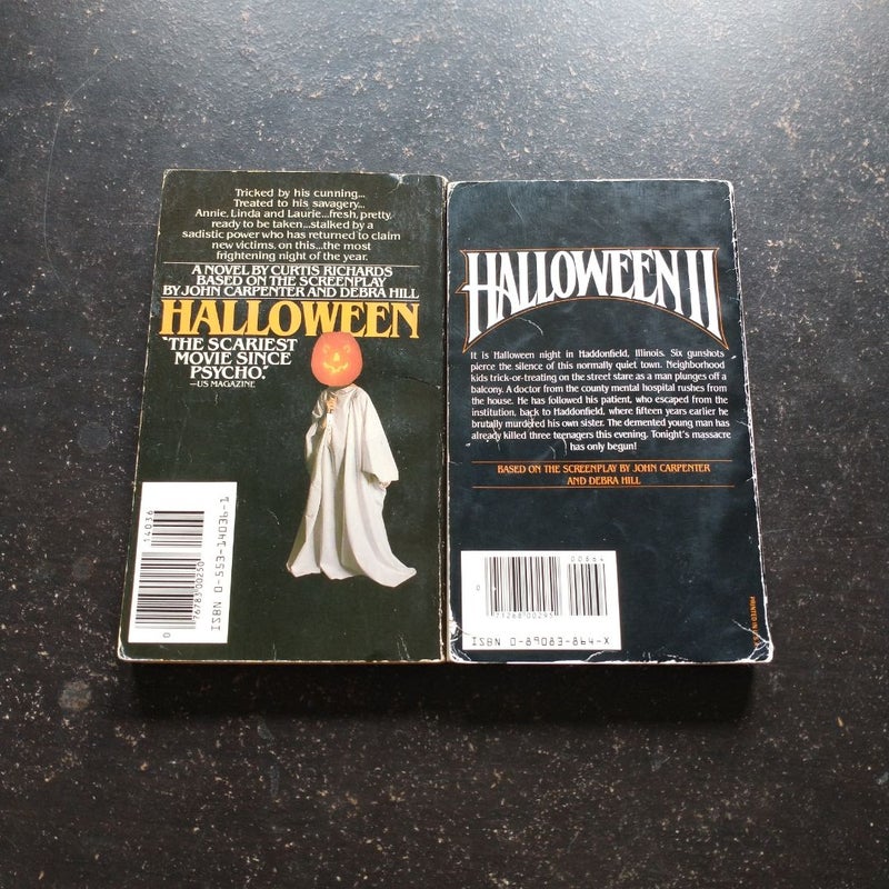 Halloween & Halloween 2 Paperback Bundle