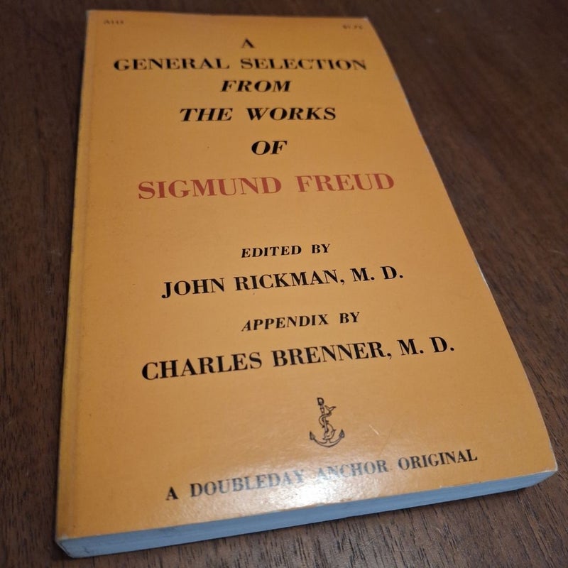 General selection from the works of Sigmund Freud 