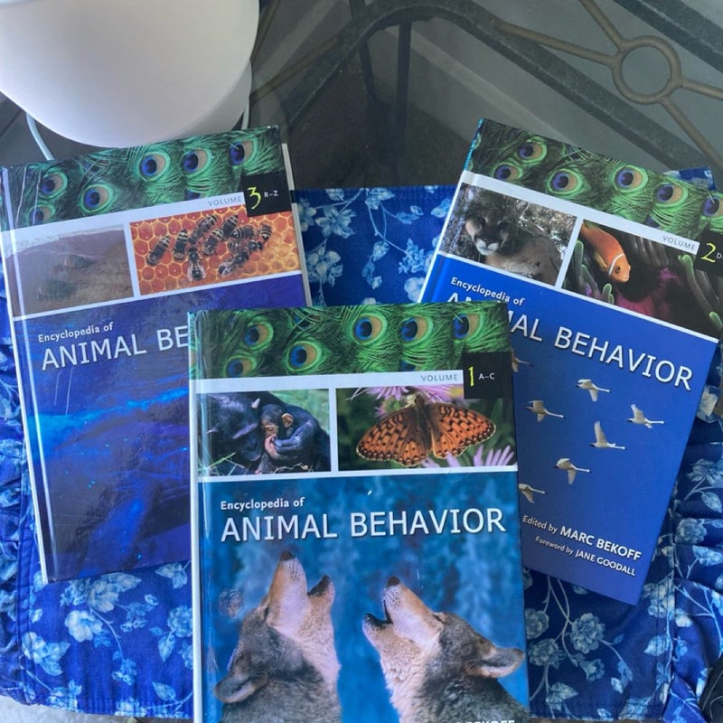 Encyclopedia of Animal Behavior