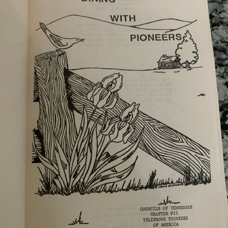 Dining With Pioneers Vintage Cookbook