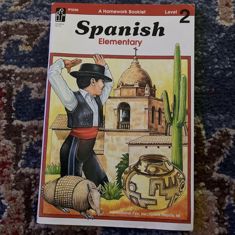 Spanish Elementary Level 2: A Homework Booklet