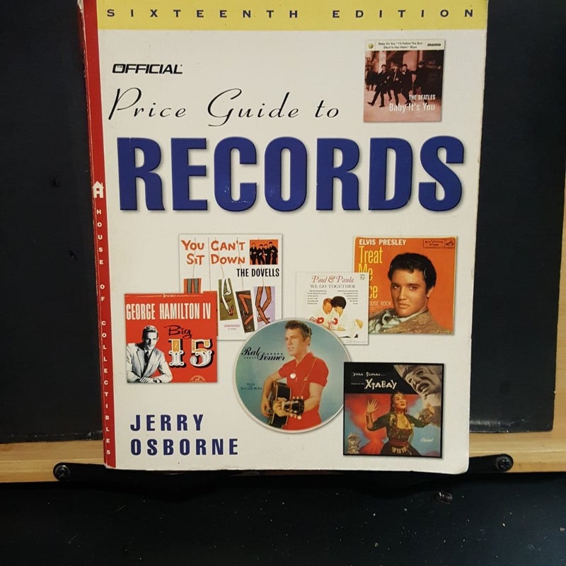 The Official Price Guide to Records