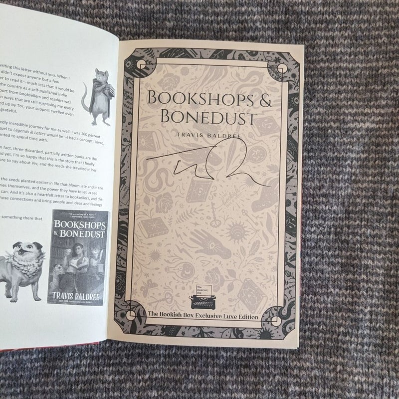 Bookshops and Bonedust