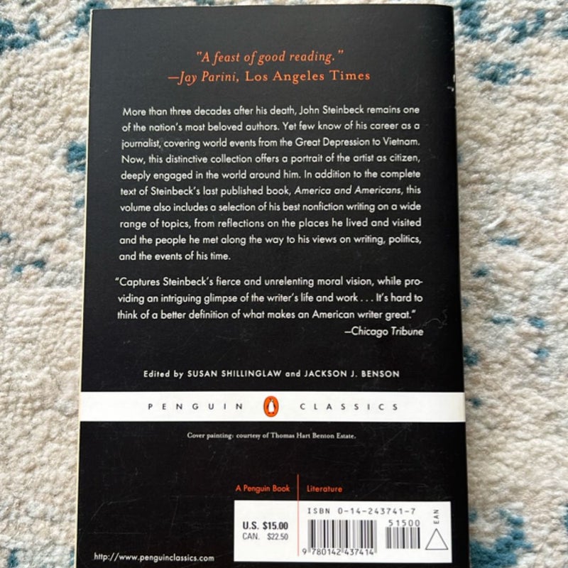 America and Americans and Selected Nonfiction