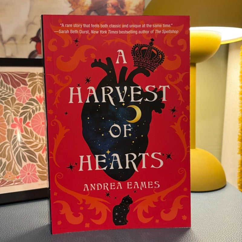 A Harvest of Hearts: Deluxe Stenciled Edges