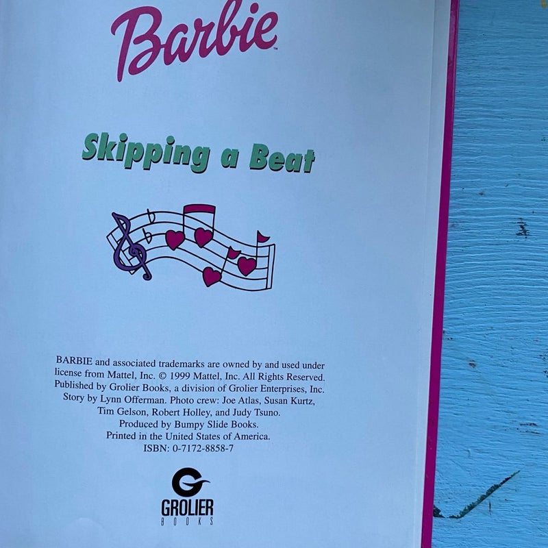 90s Barbie Book: Skipping a Beat Picture Book