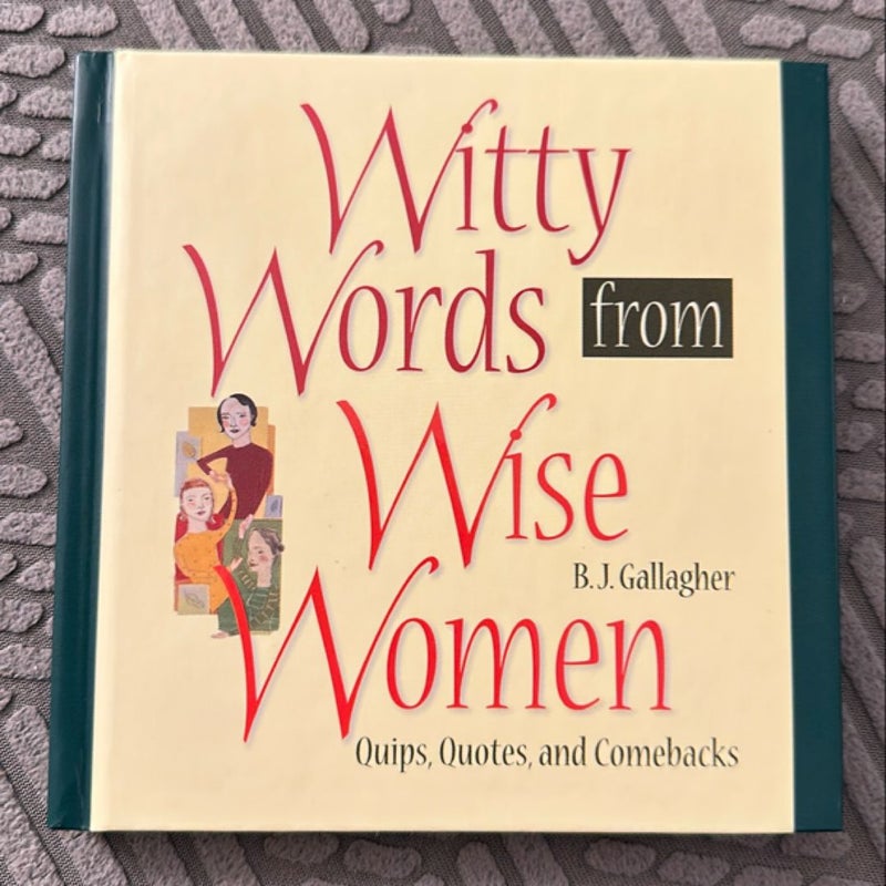 Witty Words from Wise Women