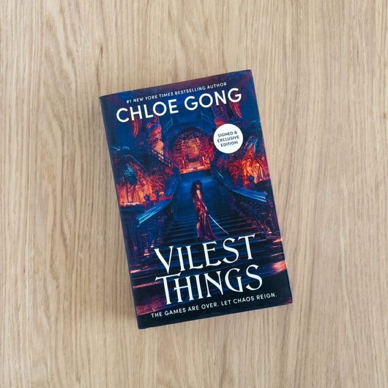 Vilest Things SIGNED *Waterstones Exclusive Edition*