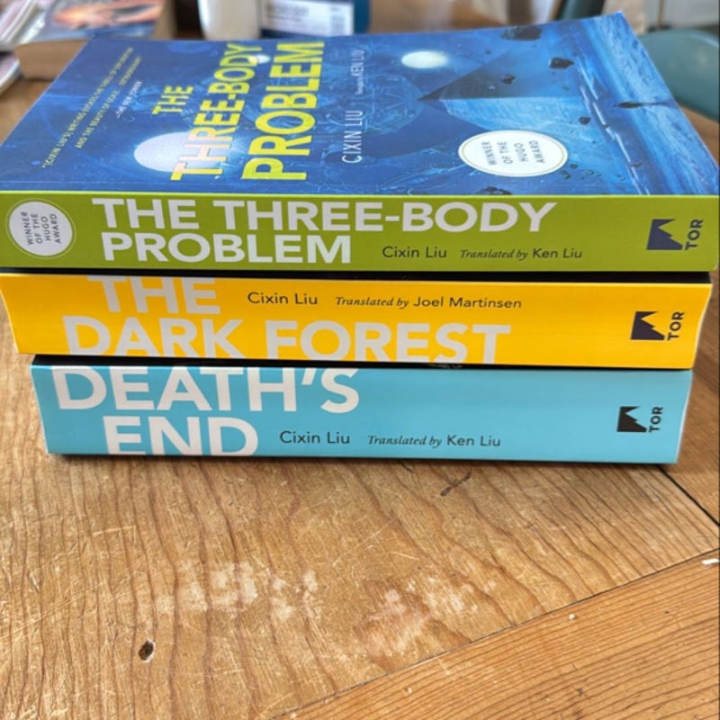 The Three-Body Problem + The Dark Forest + Death’s End