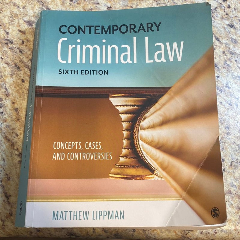 Contemporary Criminal Law