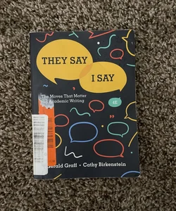 They Say / I Say