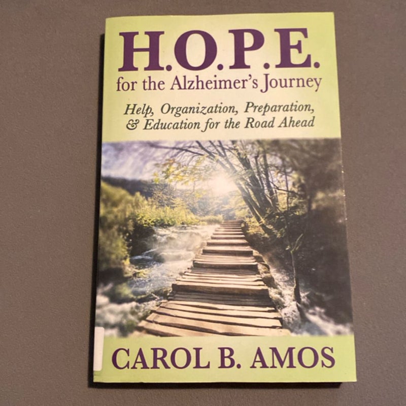 HOPE for the Alzheimer's Journey