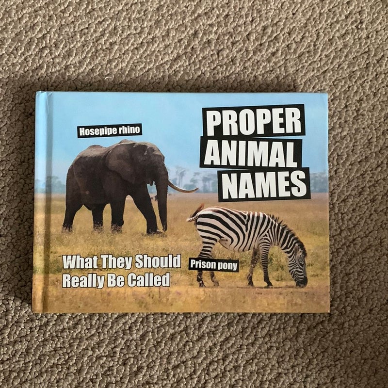 Proper Animal Names