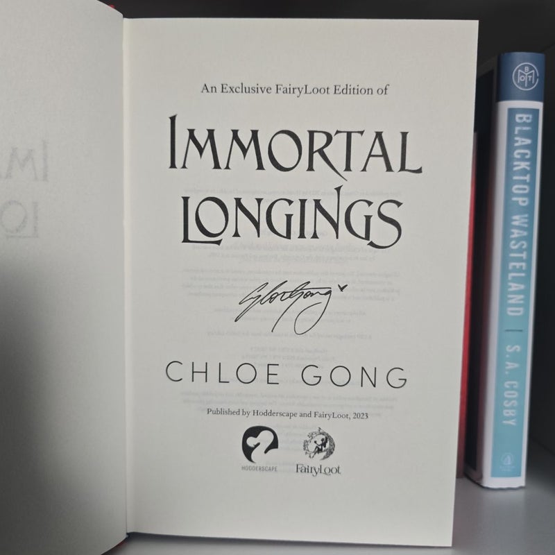 Immortal Longings *Fairyloot Edition*