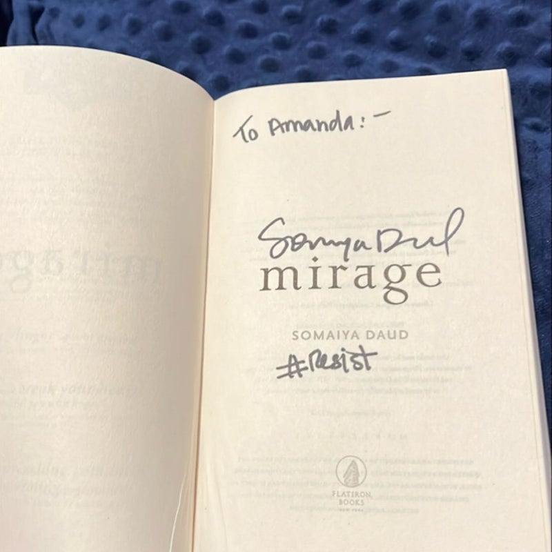 SIGNED: Mirage FREE ARC w/ purchase of another book