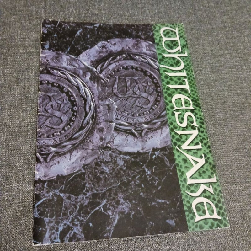 Whitesnake 1987-88 World Tour program