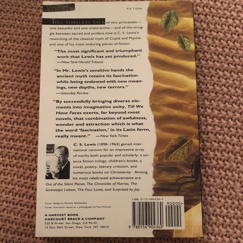 Till We Have Faces by C. S. Lewis, Paperback Pangobooks