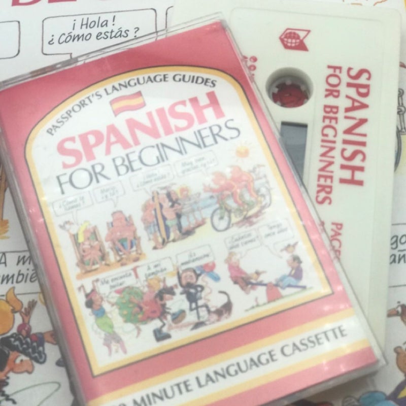 Passport’s Language Guides Spanish for Beginners with tape