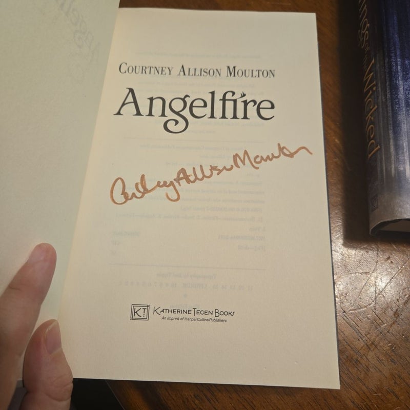 Angelfire(signed) & Wings of the Wicked 