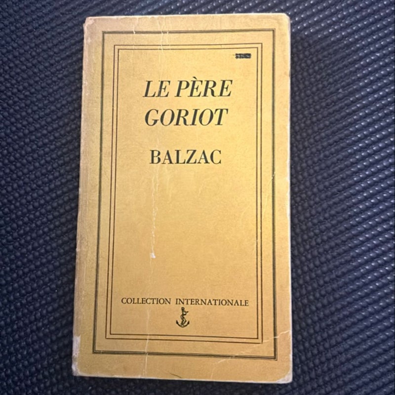 Le père Goriot